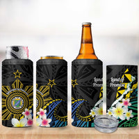 Lalawigan ng Palawan 4 in 1 Can Cooler Tumbler Philippines Province Land of Promise LT14 - Polynesian Pride