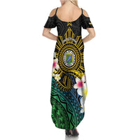 Lalawigan ng Palawan Family Matching Summer Maxi Dress and Hawaiian Shirt Philippines Province Land of Promise LT14 - Polynesian Pride