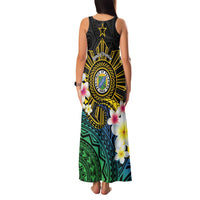 Lalawigan ng Palawan Family Matching Tank Maxi Dress and Hawaiian Shirt Philippines Province Land of Promise LT14 - Polynesian Pride