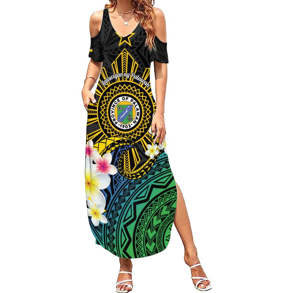 Lalawigan ng Palawan Summer Maxi Dress Philippines Province Land of Promise