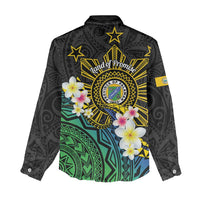 Lalawigan ng Palawan Women Casual Shirt Philippines Province Land of Promise LT14 - Polynesian Pride