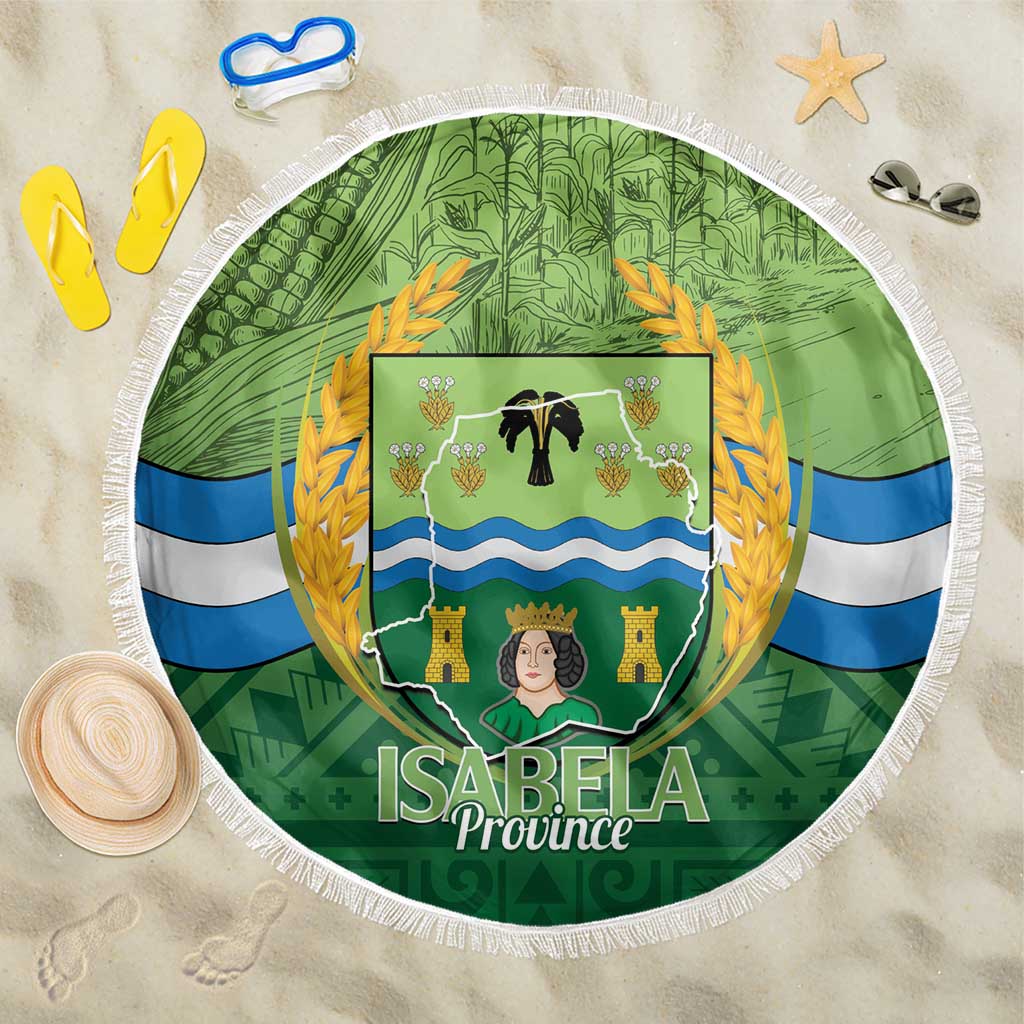 Isabela Philippines Beach Blanket Queen Province Of The North LT14 One Size 150cm Green - Polynesian Pride