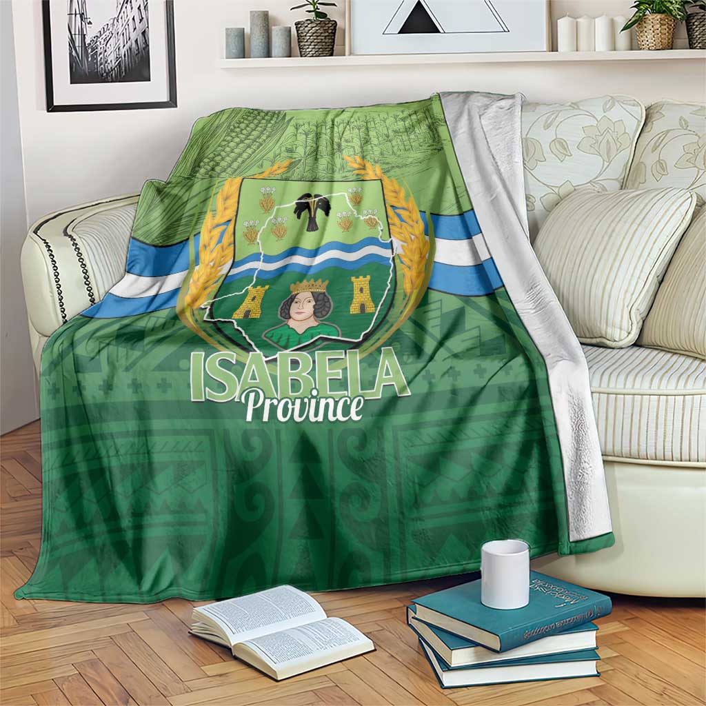 Isabela Philippines Blanket Queen Province Of The North LT14 Green - Polynesian Pride