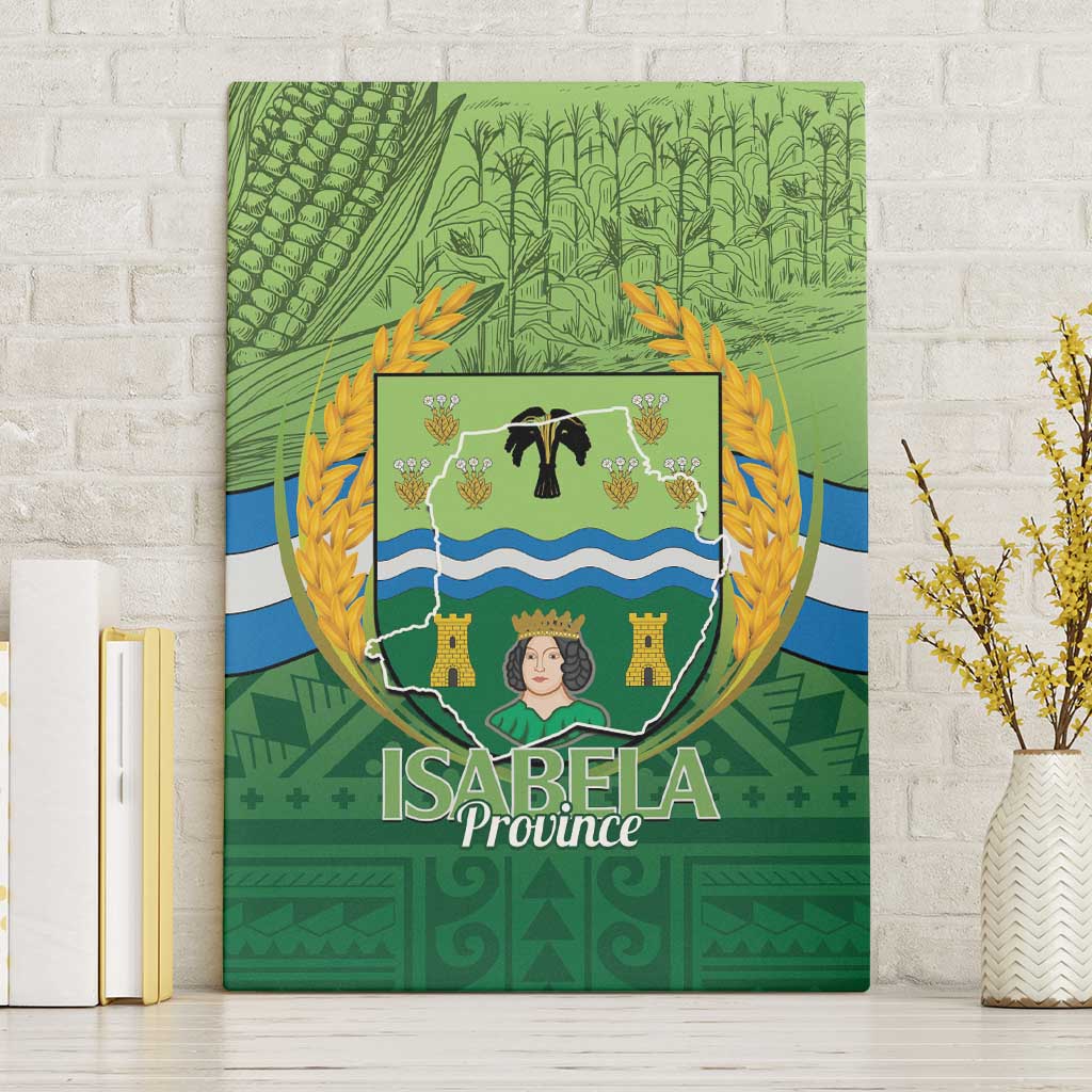 Isabela Philippines Canvas Wall Art Queen Province Of The North LT14 Without Frame Green - Polynesian Pride