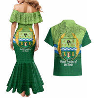 Isabela Philippines Couples Matching Mermaid Dress and Hawaiian Shirt Queen Province Of The North LT14 - Polynesian Pride