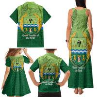 Isabela Philippines Family Matching Tank Maxi Dress and Hawaiian Shirt Queen Province Of The North LT14 - Polynesian Pride