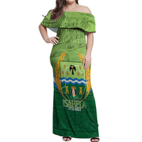 Isabela Philippines Off Shoulder Maxi Dress Queen Province Of The North