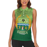 Isabela Philippines Women Sleeveless Polo Shirt Queen Province Of The North