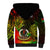 Personalised Vanuatu Sherpa Hoodie Reggae Polynesia Long God Yumi Stanap LT14 - Polynesian Pride