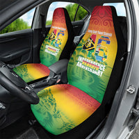 Vanuatu Indipendens Dei Car Seat Cover Yumi 46th Independence Anniversary