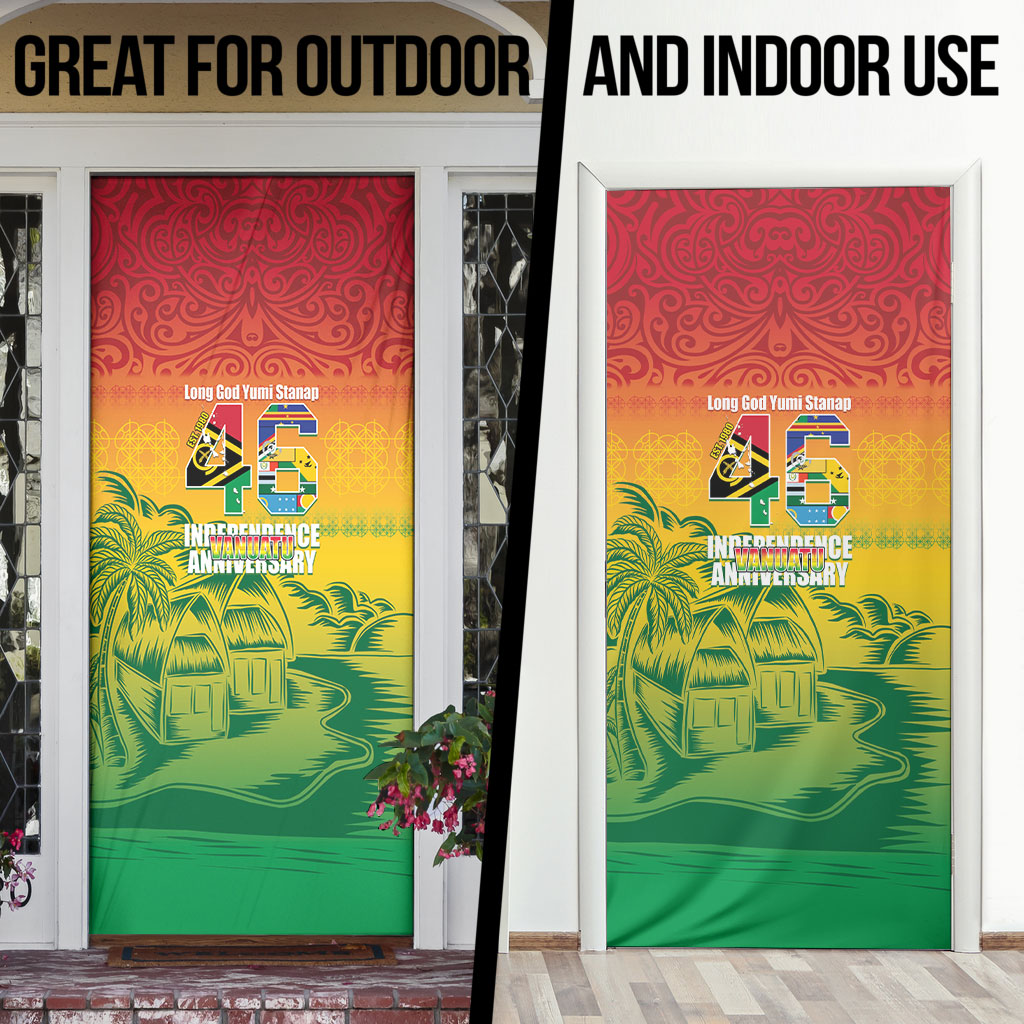 Vanuatu Indipendens Dei Door Cover Yumi 46th Independence Anniversary