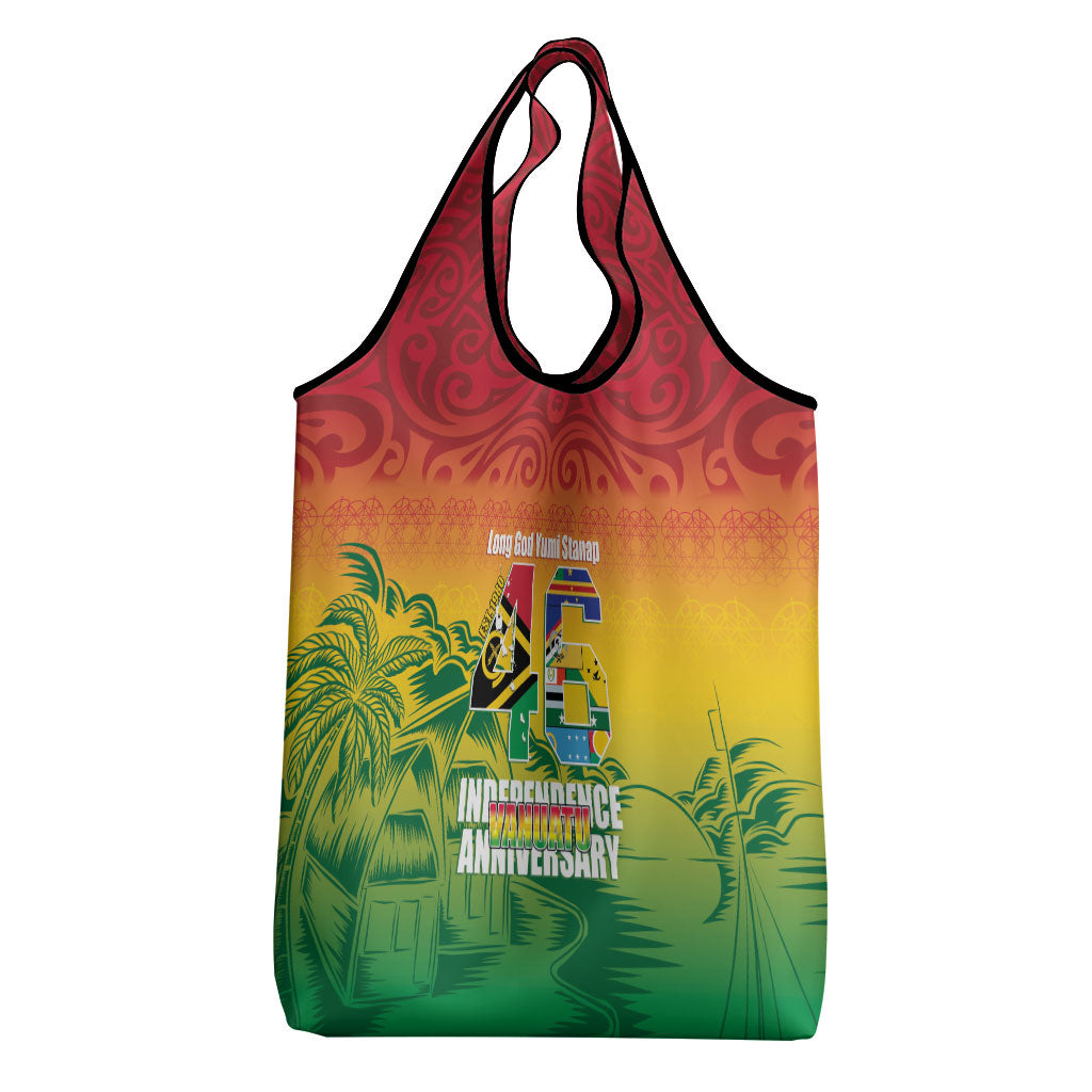 Vanuatu Indipendens Dei Grocery Bag Yumi 46th Independence Anniversary