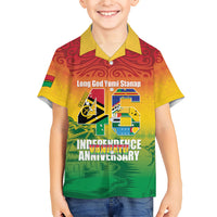 Vanuatu Indipendens Dei Hawaiian Shirt Yumi 46th Independence Anniversary