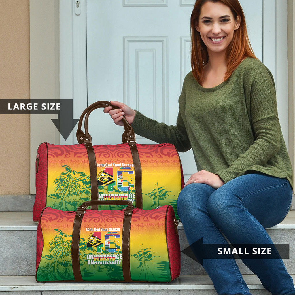 Vanuatu Indipendens Dei Travel Bag Yumi 46th Independence Anniversary