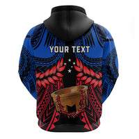 Custom Samoa Hoodie Heritage Festival Samoan Tattoo With Ula Fala Kava Bowl LT14 - Polynesian Pride