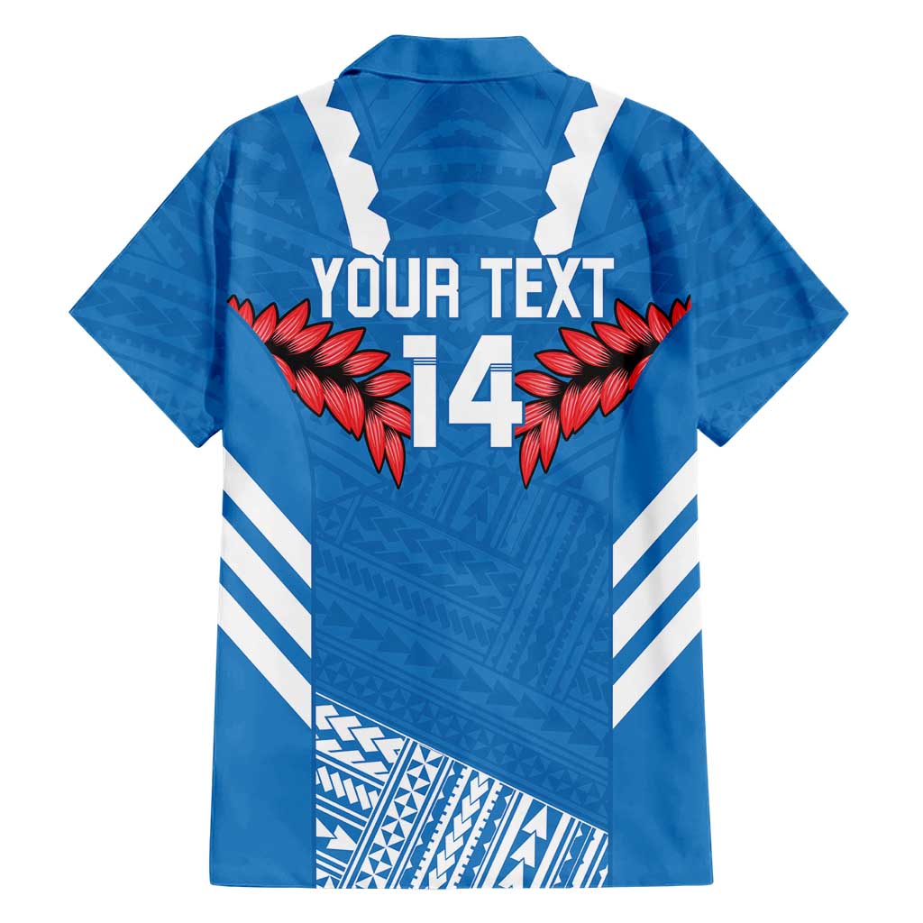 Custom Toa Samoa Rugby Family Matching Short Sleeve Bodycon Dress and Hawaiian Shirt Samoan Siva Tau Uso Aso Uma LT14 - Polynesian Pride