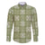 Vesuvian Green Palaka Quilt Hawaii Family Matching Off The Shoulder Long Sleeve Dress and Hawaiian Shirt Traditional Hawaii-plaid Pattern - Polynesian Pride
