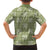 Vesuvian Green Palaka Quilt Hawaii Hawaiian Shirt Traditional Hawaii-plaid Pattern - Polynesian Pride