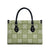 Vesuvian Green Palaka Quilt Hawaii Leather Bag Traditional Hawaii-plaid Pattern - Polynesian Pride