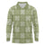 Vesuvian Green Palaka Quilt Hawaii Long Sleeve Polo Shirt Traditional Hawaii-plaid Pattern - Polynesian Pride