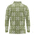 Vesuvian Green Palaka Quilt Hawaii Long Sleeve Polo Shirt Traditional Hawaii-plaid Pattern - Polynesian Pride