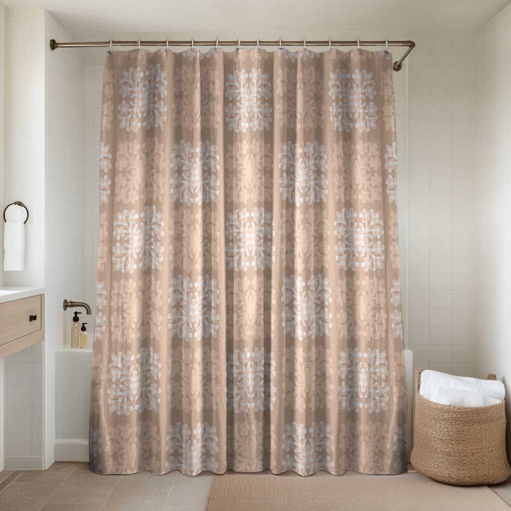 Beige Palaka Quilt Hawaii Bathroom Set Traditional Hawaii-plaid Pattern - Polynesian Pride