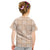 Beige Palaka Quilt Hawaii Kid T Shirt Traditional Hawaii-plaid Pattern - Polynesian Pride