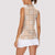 Beige Palaka Quilt Hawaii Women Sleeveless Polo Shirt Traditional Hawaii-plaid Pattern - Polynesian Pride