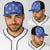 Royal Blue Palaka Quilt Hawaii Baseball Net Cap Traditional Hawaii-plaid Pattern - Polynesian Pride