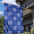 Royal Blue Palaka Quilt Hawaii Garden Flag Traditional Hawaii-plaid Pattern - Polynesian Pride