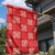 Red Palaka Quilt Hawaii Garden Flag Traditional Hawaii-plaid Pattern - Polynesian Pride