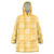 Yellow Palaka Quilt Hawaii Wearable Blanket Hoodie Traditional Hawaii-plaid Pattern - Polynesian Pride