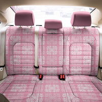 Pink Palaka Quilt Hawaii Back Car Seat Cover Traditional Hawaii-plaid Pattern LT14 - Polynesian Pride