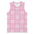 Pink Palaka Quilt Hawaii Basketball Jersey Traditional Hawaii-plaid Pattern - Polynesian Pride