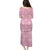 Pink Palaka Quilt Hawaii Puletasi Traditional Hawaii-plaid Pattern - Polynesian Pride