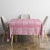 Pink Palaka Quilt Hawaii Tablecloth Traditional Hawaii-plaid Pattern - Polynesian Pride