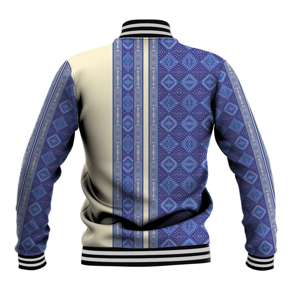 Mabuhay Philippines Festival Baseball Jacket Yakan Modern Filipiniana Inspired LT14 - Polynesian Pride