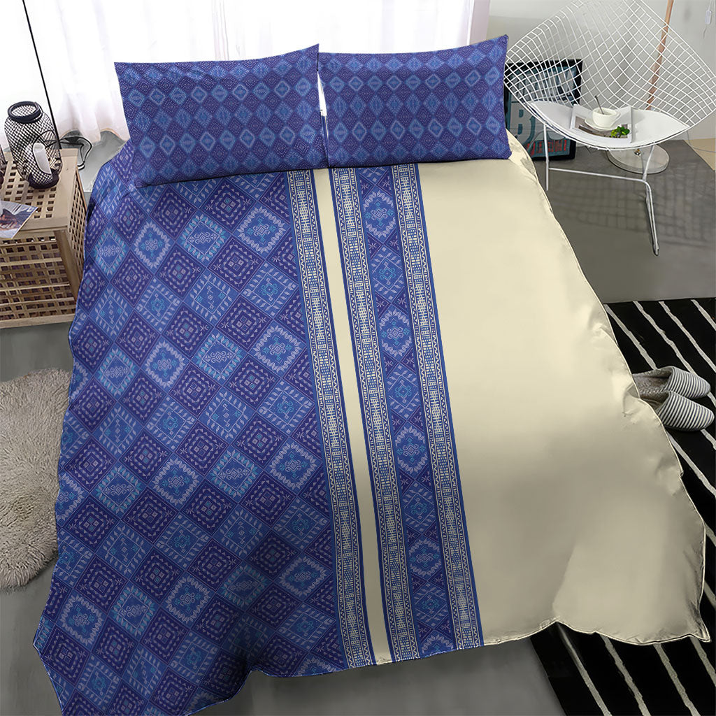 Mabuhay Philippines Festival Bedding Set Yakan Modern Filipiniana Inspired LT14 - Polynesian Pride