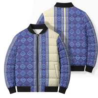 Mabuhay Philippines Festival Bomber Puffer Jacket Yakan Modern Filipiniana Inspired LT14 - Polynesian Pride