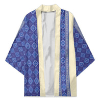 Mabuhay Philippines Festival Kimono Yakan Modern Filipiniana Inspired LT14 Unisex Blue - Polynesian Pride
