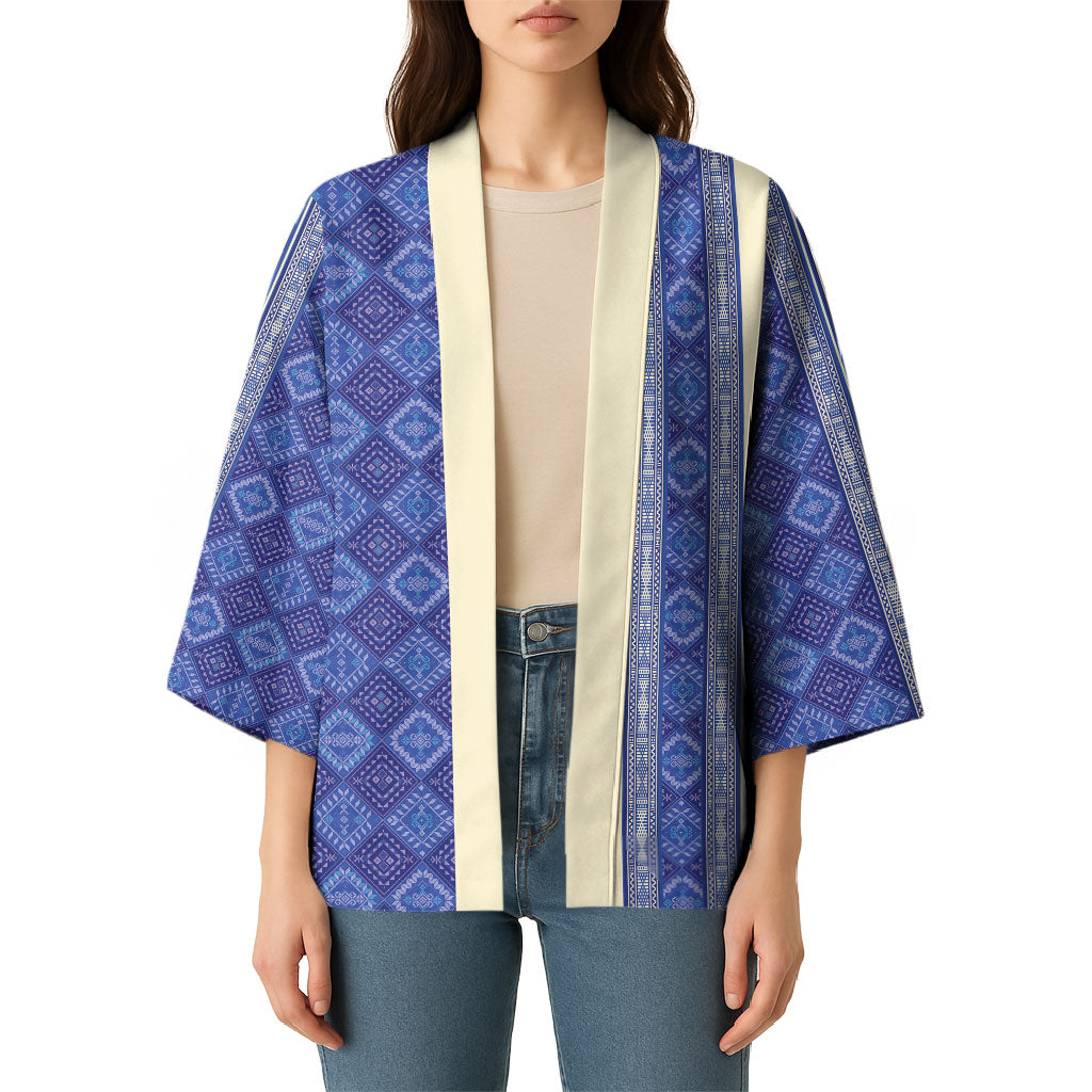 Mabuhay Philippines Festival Kimono Yakan Modern Filipiniana Inspired LT14 - Polynesian Pride