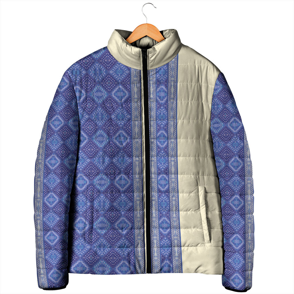 Mabuhay Philippines Festival Padded Jacket Yakan Modern Filipiniana Inspired LT14 - Polynesian Pride