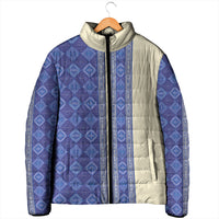 Mabuhay Philippines Festival Padded Jacket Yakan Modern Filipiniana Inspired LT14 - Polynesian Pride