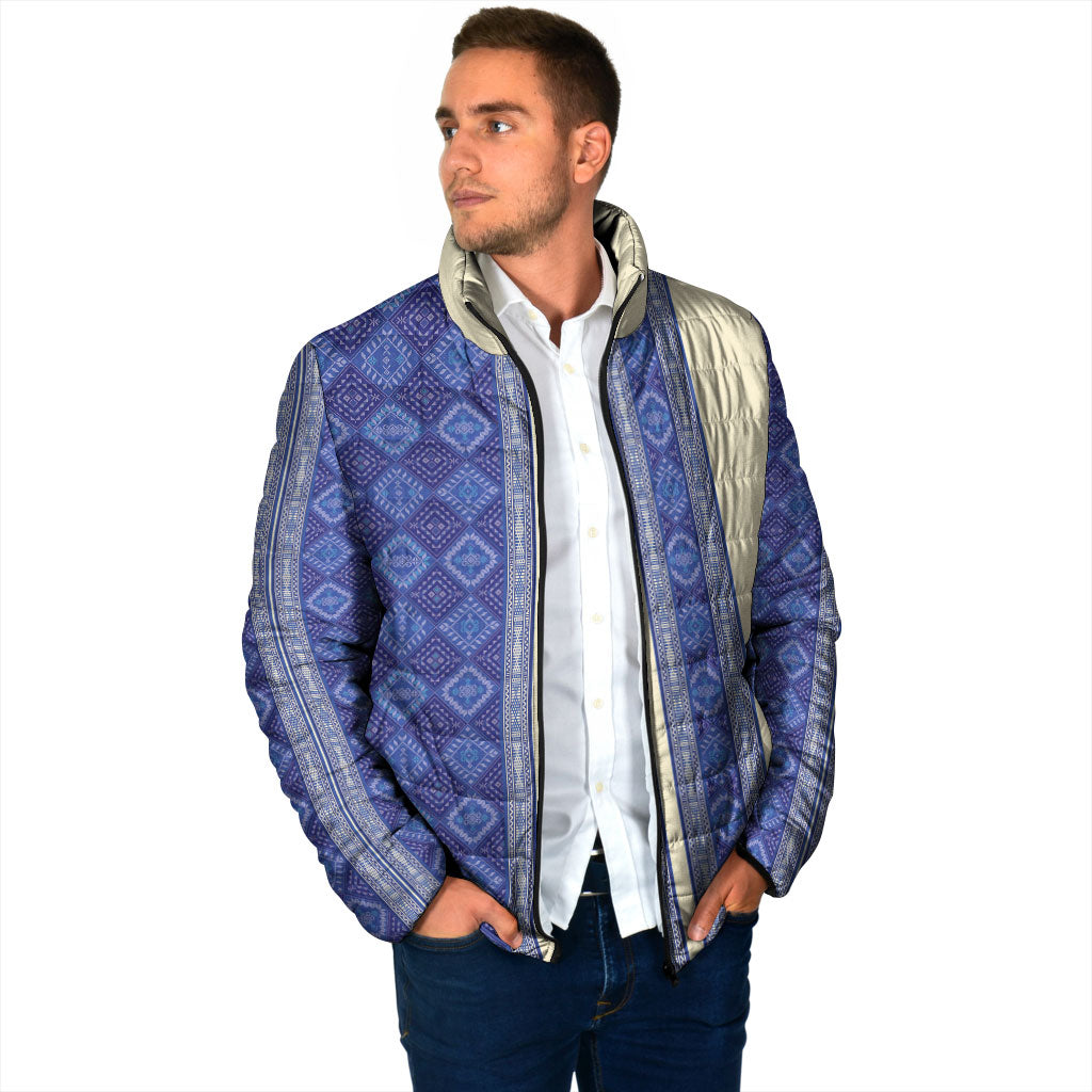 Mabuhay Philippines Festival Padded Jacket Yakan Modern Filipiniana Inspired LT14 - Polynesian Pride