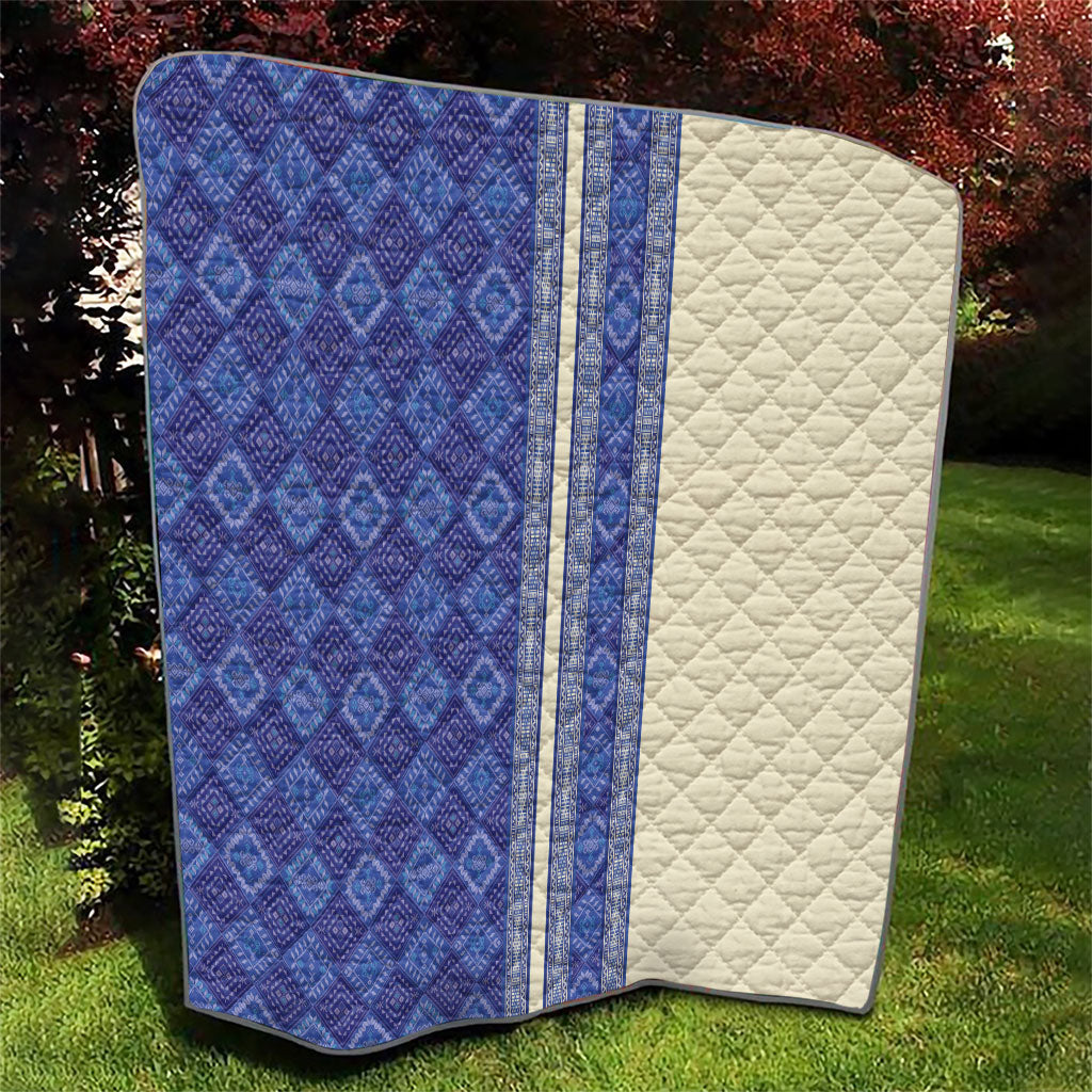 Mabuhay Philippines Festival Quilt Yakan Modern Filipiniana Inspired LT14 - Polynesian Pride