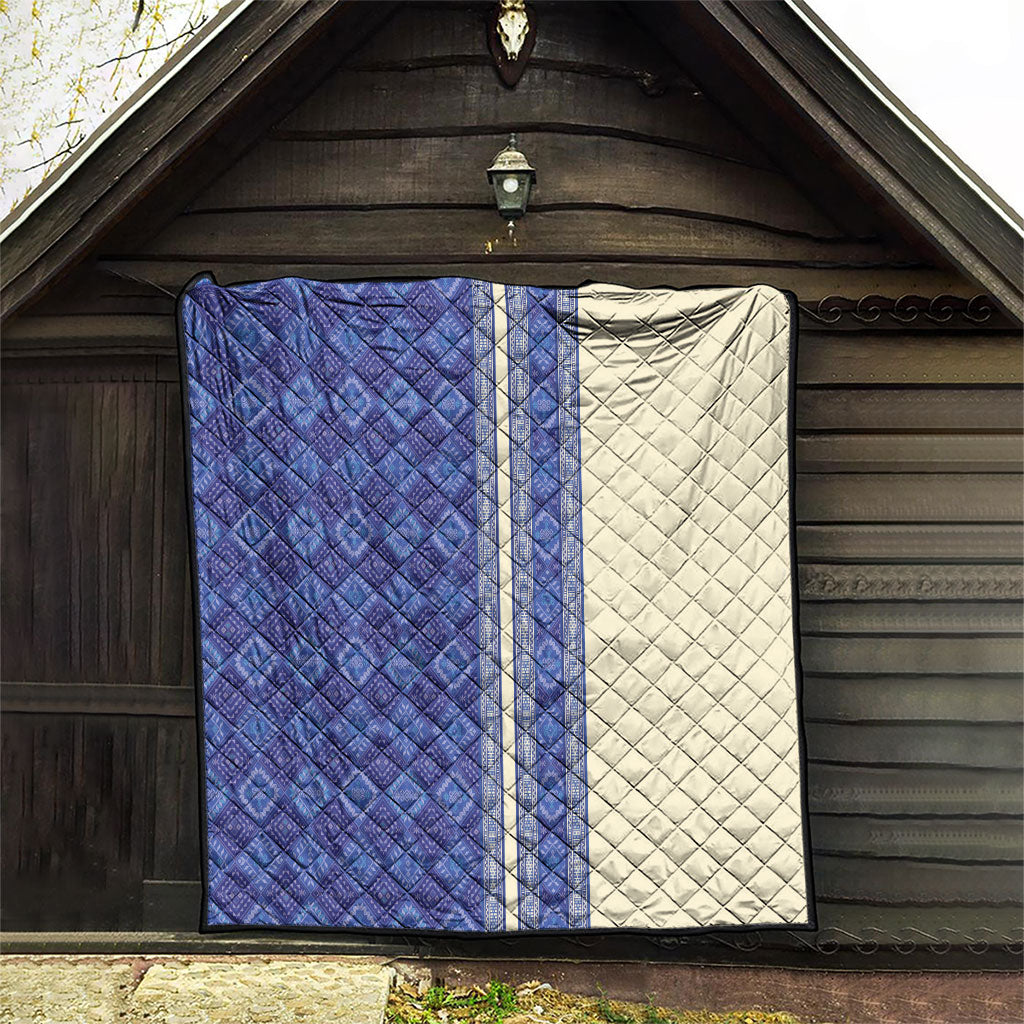 Mabuhay Philippines Festival Quilt Yakan Modern Filipiniana Inspired LT14 - Polynesian Pride