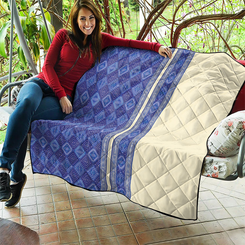 Mabuhay Philippines Festival Quilt Yakan Modern Filipiniana Inspired LT14 - Polynesian Pride