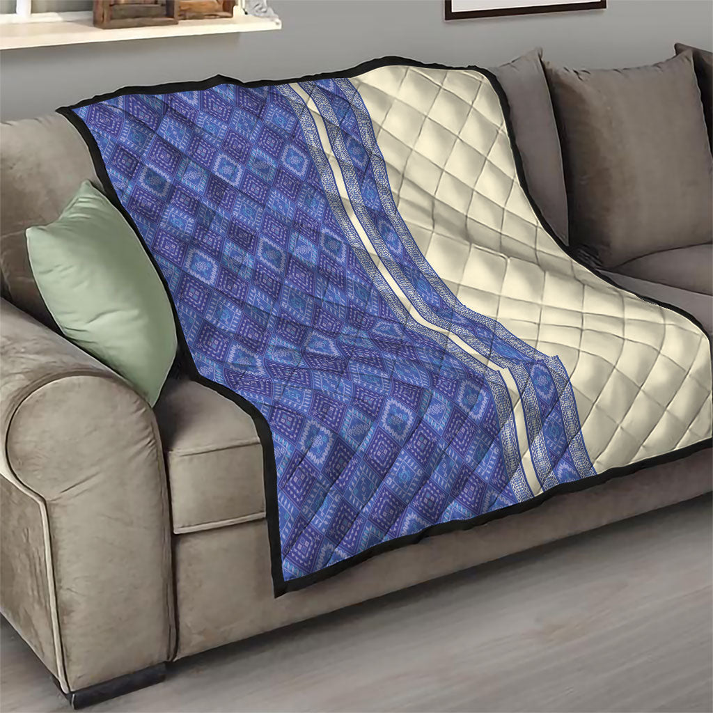 Mabuhay Philippines Festival Quilt Yakan Modern Filipiniana Inspired LT14 - Polynesian Pride
