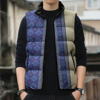 Mabuhay Philippines Festival Sleeveless Puffer Jacket Yakan Modern Filipiniana Inspired LT14 - Polynesian Pride