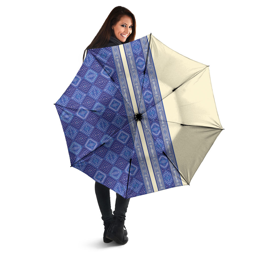 Mabuhay Philippines Festival Umbrella Yakan Modern Filipiniana Inspired LT14 - Polynesian Pride